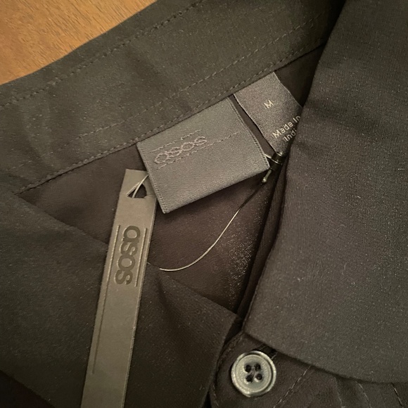 NEW WITH TAGS - ASOS- sheer longsleeve button up - Picture 3 of 3